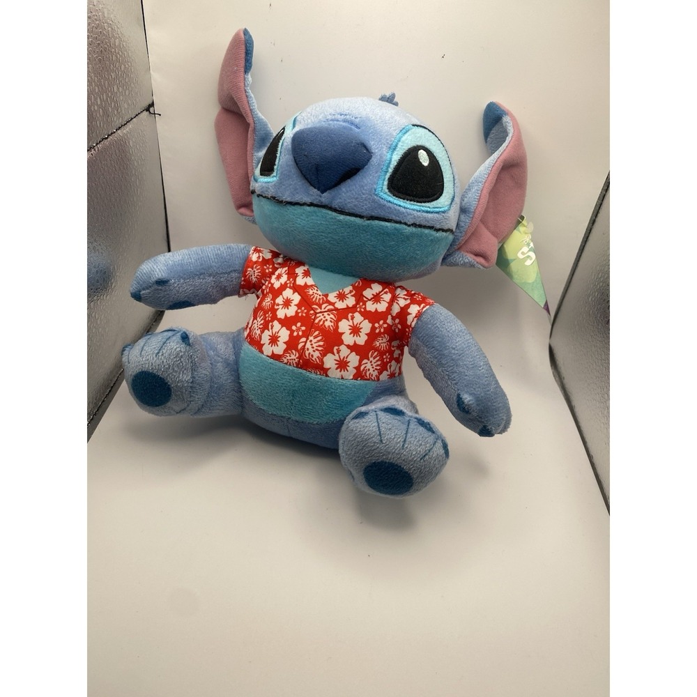 Lilo And Stitch In Hawaiian Shirt Disney Plush Toy With Tag